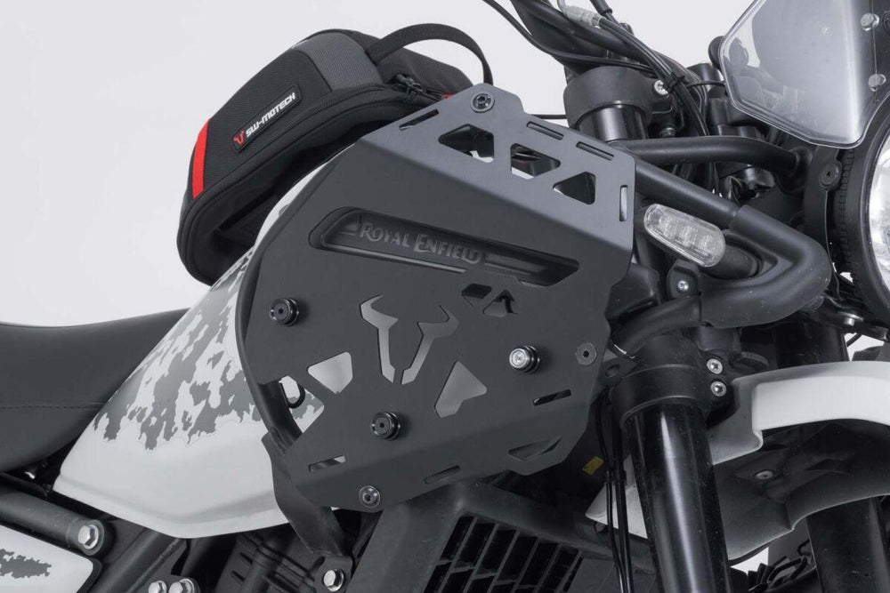 SW Motech SLC Right Side Carrier For Original Crash Bars For Royal Enfield Himalayan 450 2024-2025 - Black