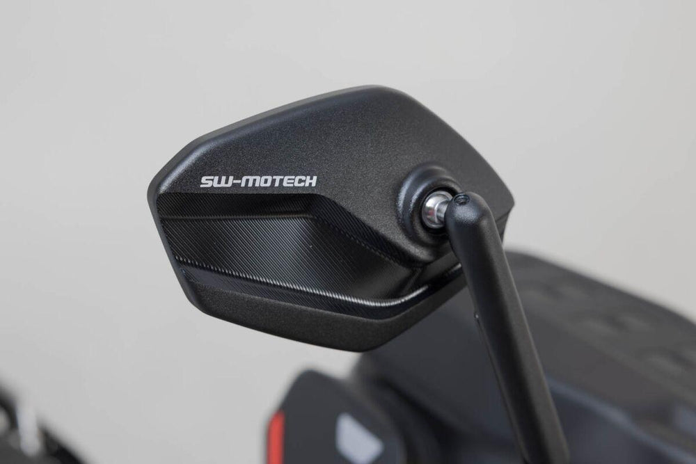 SW Motech Sport Mirror Set Long Arm For Harley Davidson FLTRT 1868 2024-2025 - Black