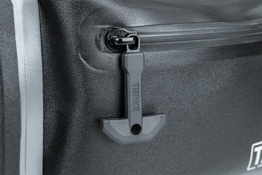 Kuryakyn Torke 24L Universal Saddlebag Set - Black/Grey