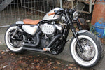 Cult Werk Front Fender Old School For Harley Davidson XL 1200 X 2010-2015 Front - Gloss Black