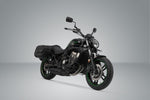 SW Motech Legend Gear Side Pannier Bag System LH For Kawasaki EN 650 2015-2016 - Black