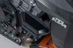 SW Motech Frame Sliders For KTM Duke 990 2024 - Black Silver
