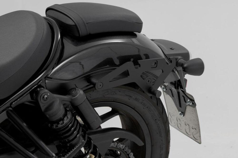 SW Motech Legend Gear Side Pannier Bag System LH For Honda CMX 1100 2021-2024 Rear - Black