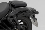 SW Motech Legend Gear Side Pannier Bag System LH For Honda CMX 1100 2021-2024 Rear - Black