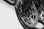 SW Motech Front Axle Slider Set For KTM Duke 790 2018-2024 - Black