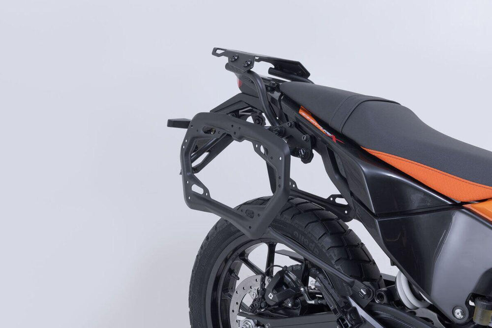 SW Motech Pro Side Pannier Carrier Set (Left & Right) For KTM Adventure 390 ABS 2020-2024 - Black