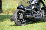Cult Werk Rear Fender Cafe With Seat For Harley Davidson XL 1200 C 2004-2020 Rear - Black