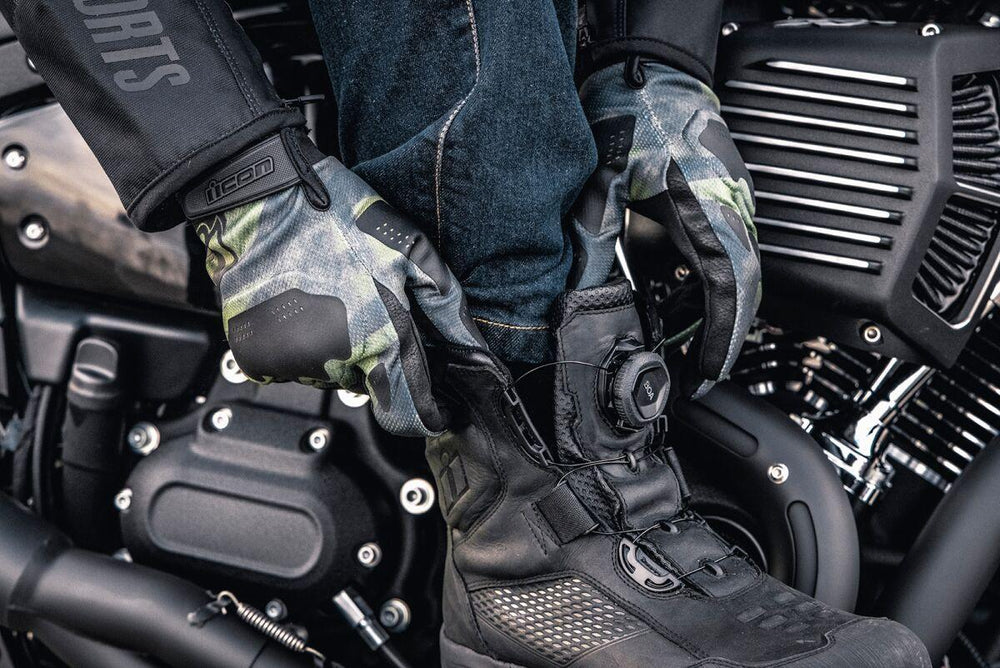 Icon Stormhawk Boots - Black