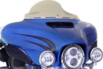 Klock Werks Flare Windshield For Harley Davidson FLH 1868 2021 21.5 cm (8-1/2") - Grey