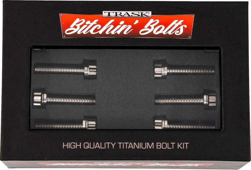 Trask Bitchin Lifter Block Bolts For Harley Davidson FLDE 1750 ABS 2018-2020 - Silver