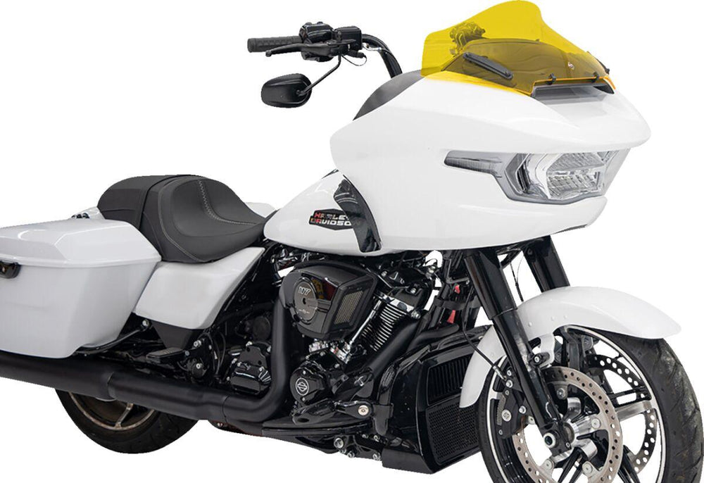 Klock Werks Kolor Flare Sport Windshield For Harley Davidson FLTRX 1923 2024-2025 27 cm (10-5/8") - Yellow