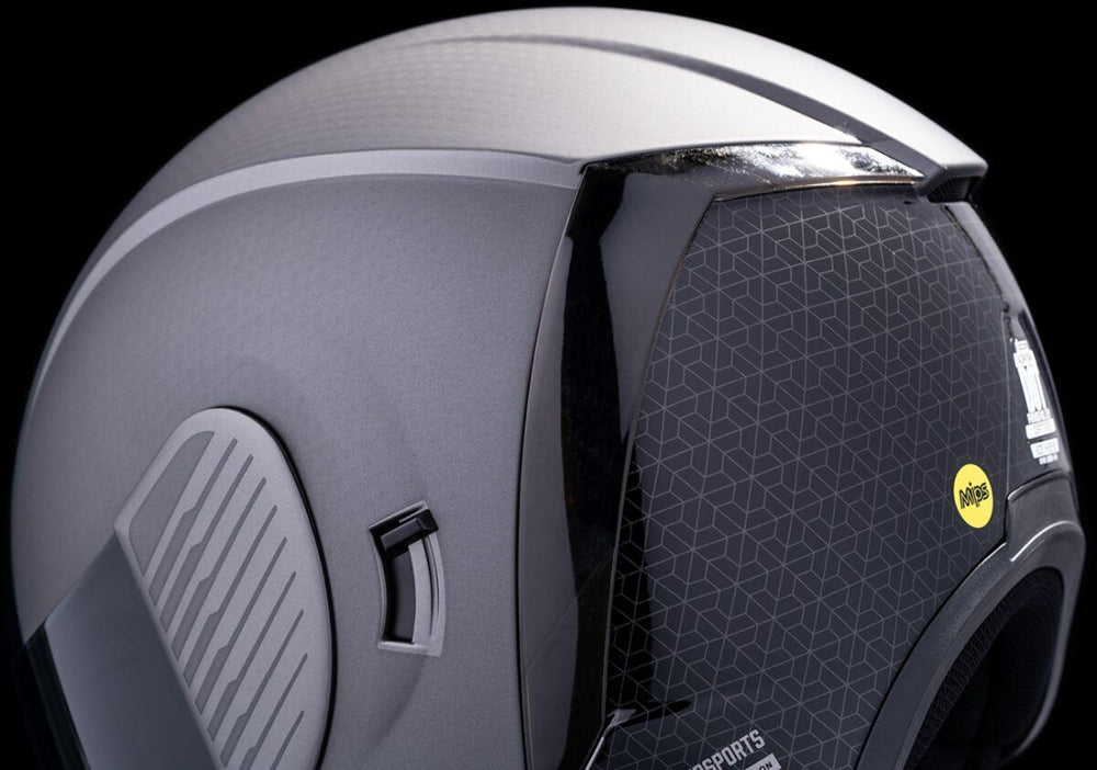 Icon Unisex Airform Counterstrike MIPS Helmet - Silver
