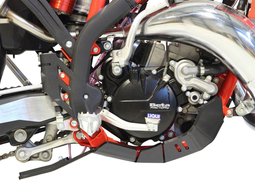 Moose Racing Xtreme Skid Plate For Beta RR 125 2023-2026 - Black