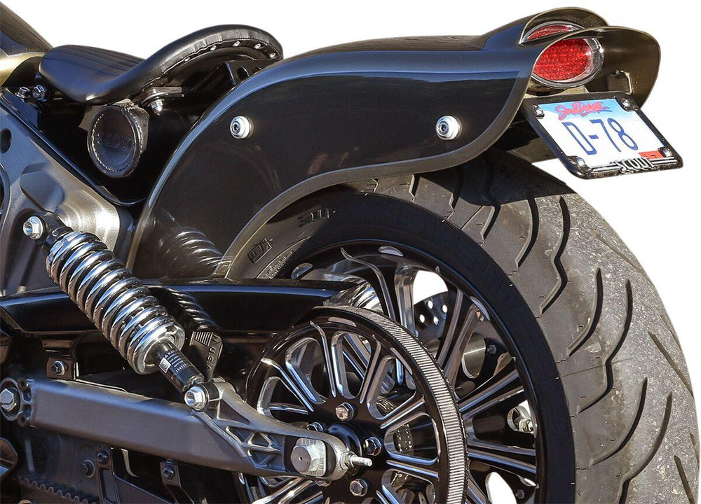 Klock Werks Outrider Rear Fender For Indian Scout 60 2016-2020 - Black/E-Coating