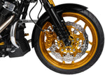 Klock Werks Hugger Fender For Harley Davidson FLH 1868 ABS 2021 40.64 cm (16") - 48.26 cm (19") Front - Black