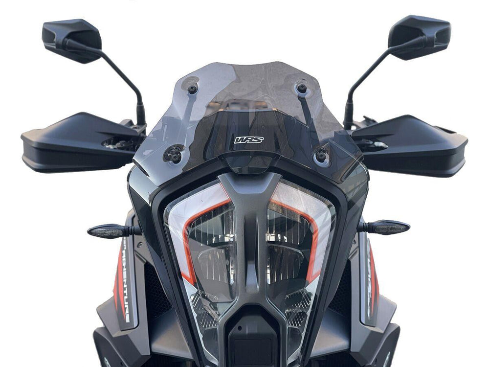 WRS Windscreen For KTM Super Adventure 1290 R ABS 2021-2024 16.5 cm (6-1/2") - Dark Smoke