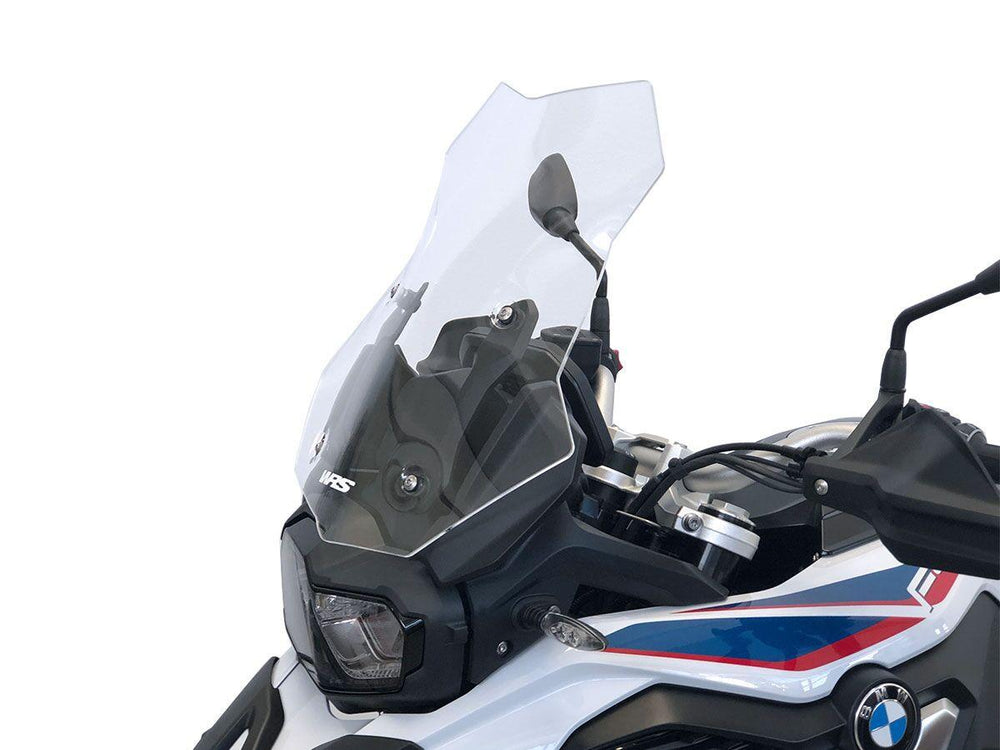 WRS Windscreen For BMW F 750 GS ABS 2018-2023 44 cm (17-3/8") - Clear