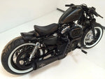 Cult Werk Rear Fender Bobber For Harley Davidson XL 1200 C 2004-2020 Rear - Black