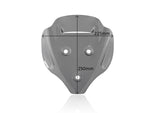 WRS Windscreen For Ducati Streetfighter V4 1100 ABS 2020-2024 25 cm (9-7/8") - Dark Smoke