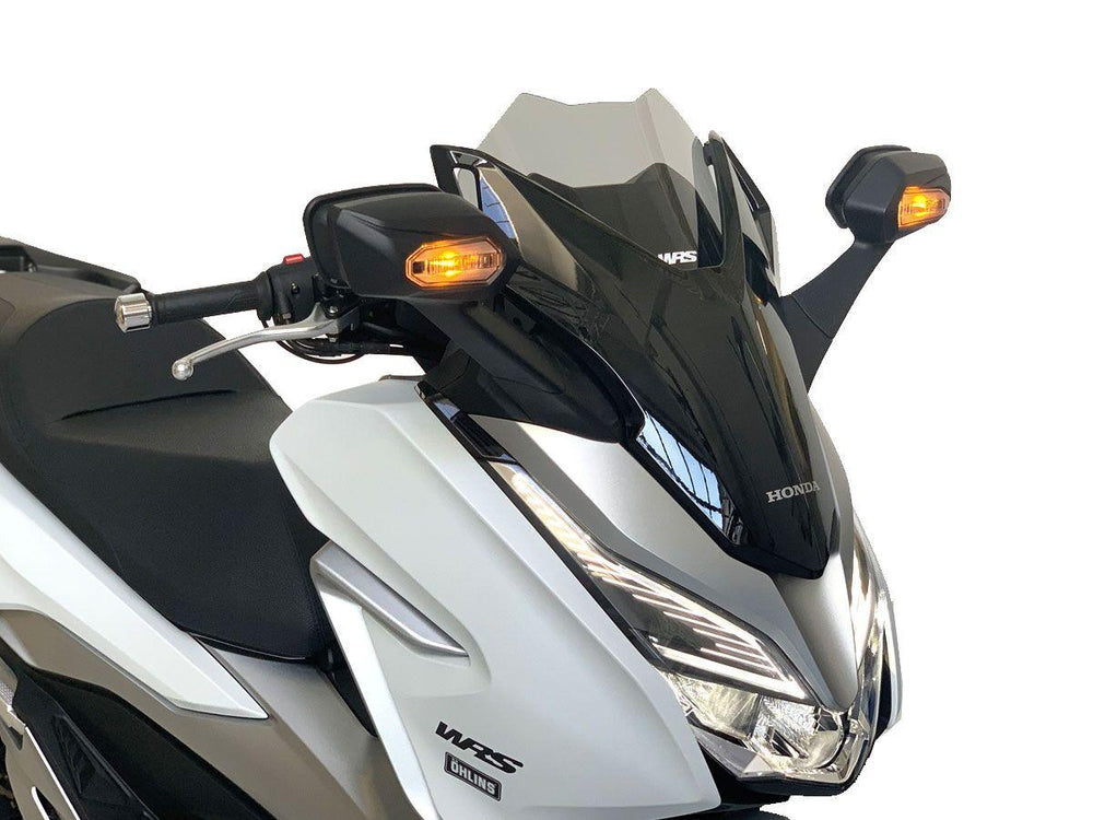 WRS Windscreen for Scooter For Honda NSS 125 ABS 2018-2022 35.5 cm (14") - Smoke