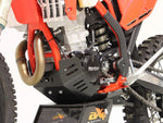 AXP Xtrem Skid Plate For Beta RR 350 EFI 2020-2024 - Black
