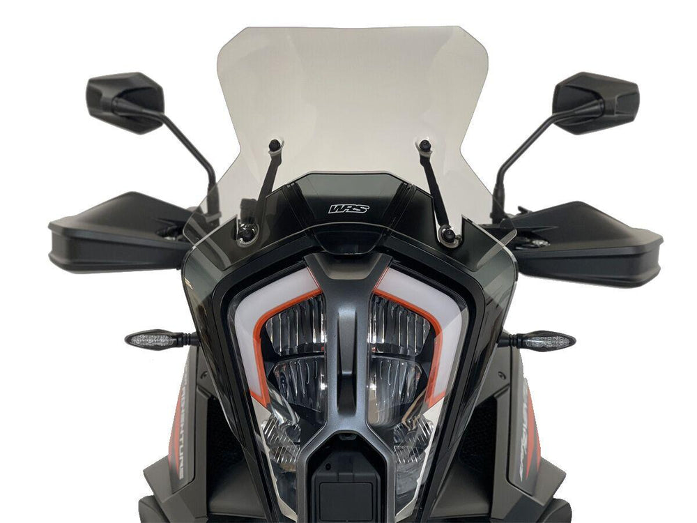WRS Windscreen For KTM Super Adventure 1290 R ABS 2021-2024 30 cm (11-3/4") - Smoke