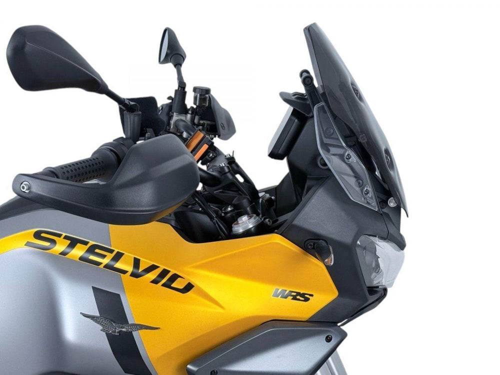 WRS Windscreen For Moto Guzzi Stelvio 1000 ABS 2024-2025 - Dark Smoke