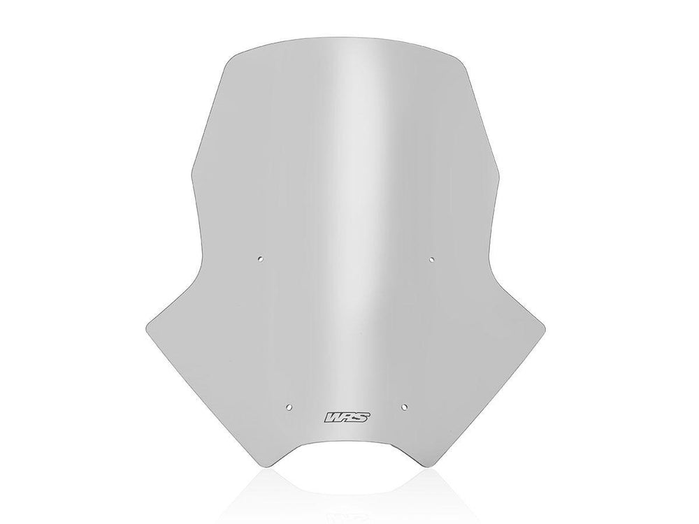 WRS Windscreen For Sym Jet X 125 ABS 2021-2023 52 cm (20-1/2") - Smoke