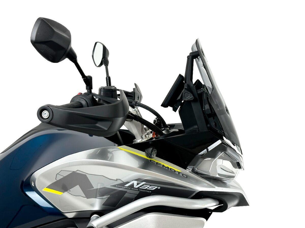 WRS Windscreen For CF Moto MT 800 ABS 2022-2024 - Dark Smoke