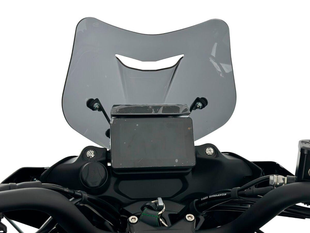 WRS Windscreen For Benelli TRK 702 ABS 2022-2024 - Dark Smoke