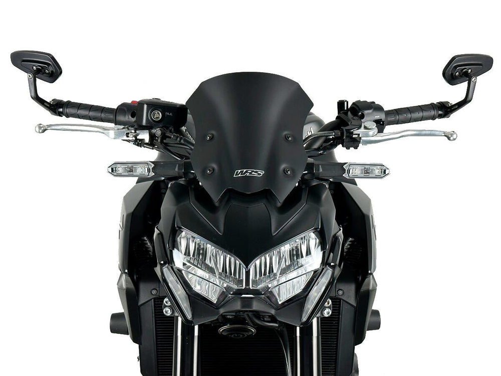 WRS Windscreen For Kawasaki Z 900 ABS 2020-2024 23.5 cm (9-1/4") - Black
