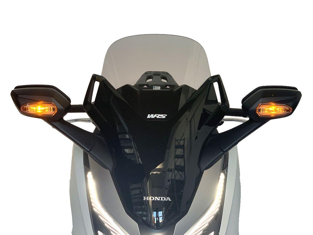 WRS Windscreen for Scooter For Honda NSS 125 ABS 2018-2022 46 cm (18-1/8") - Smoke
