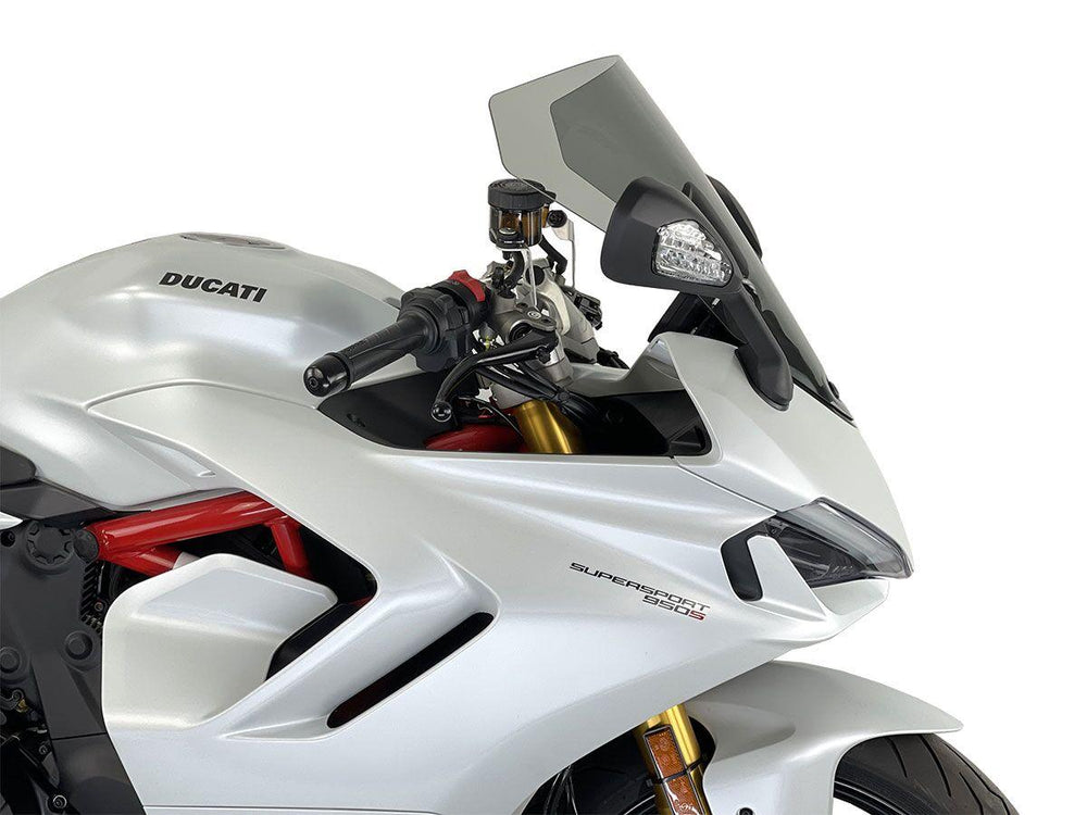 WRS Windscreen For Ducati SuperSport 939 ABS 2017-2020 43.5 cm (17-1/8") - Smoke
