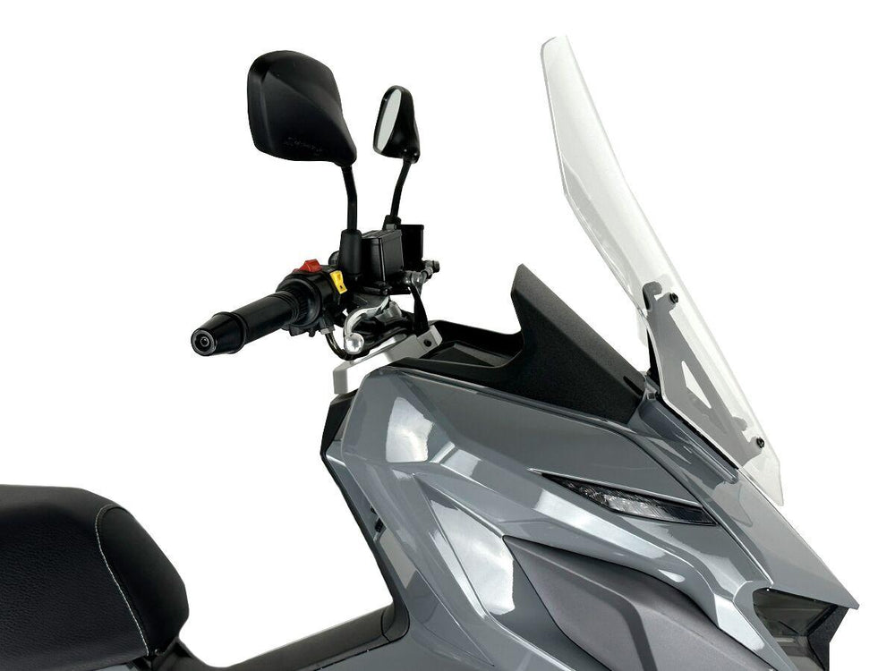 WRS Windscreen For Sym Jet X 125 ABS 2021-2023 52 cm (20-1/2") - Clear