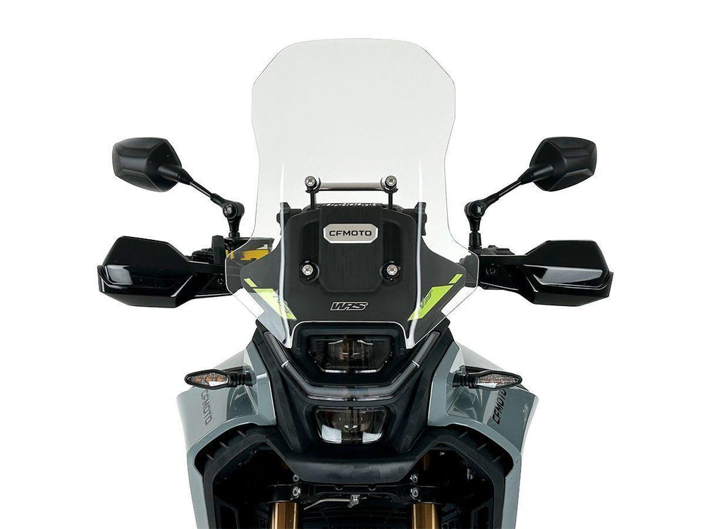 WRS Windscreen Caponord CF Moto For CF Moto MT 450 ABS 2024-2026 42 cm (16-1/2") - Clear