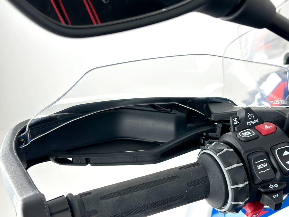WRS Hand Guards Extension Kit for BMW R 1300 GS 2023-2024 For BMW R 1300 GS ABS - Transparent
