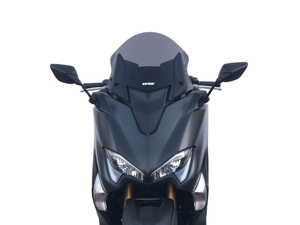 WRS Windscreen For Yamaha XP 530 T-Max ABS 2017-2019 37 cm (14-1/2") - Dark Smoke