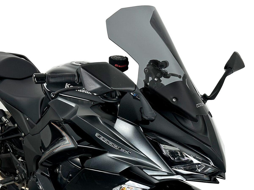 WRS Windscreen For Kawasaki Ninja 1000 SX ABS 2020-2023 47 cm (18-1/2") - Dark Smoke