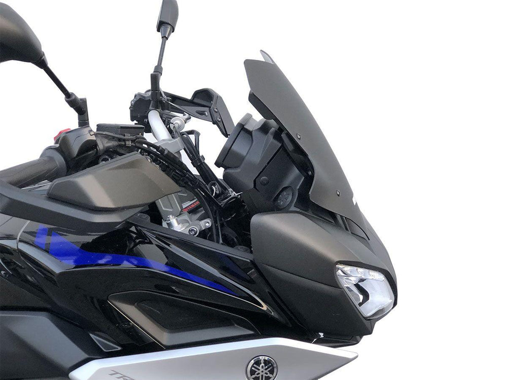WRS Windscreen For Yamaha MT-09 ABS 2018-2024 35.5 cm (14") - Black