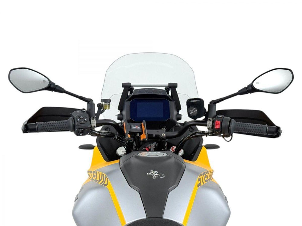 WRS Windscreen Touring Stelvio For Moto Guzzi STELVIO 1000 ABS 2024-2025 48 cm (18-7/8") - Clear