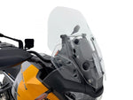 WRS Windscreen Caponord W/ Radar Stelvio For Moto Guzzi STELVIO 1000 ABS 2024-2025 48 cm (18-7/8") - Clear