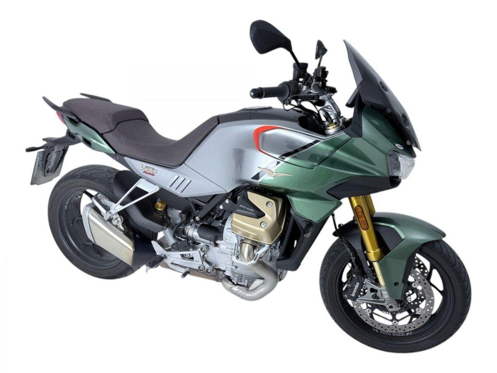 WRS Windscreen For Moto Guzzi V100 1050 Mandello ABS 2022-2024 40.5 cm (16") - Dark Smoke