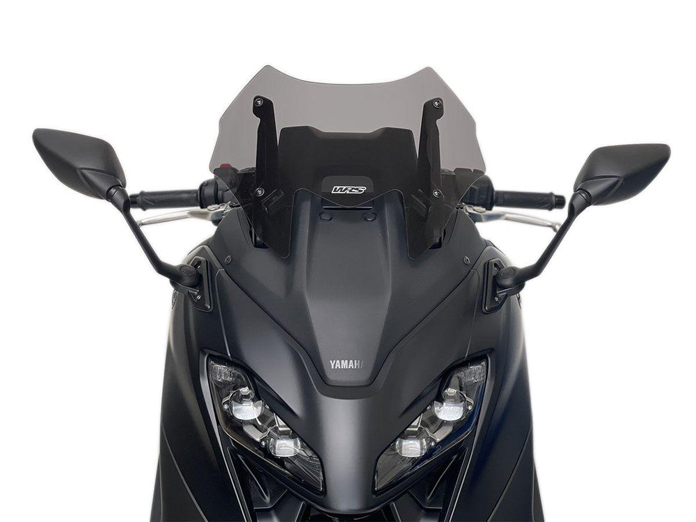 WRS Windscreen for Scooter For Yamaha XP 560 T-Max ABS 2022-2024 22.5 cm (8-7/8") - Dark Smoke