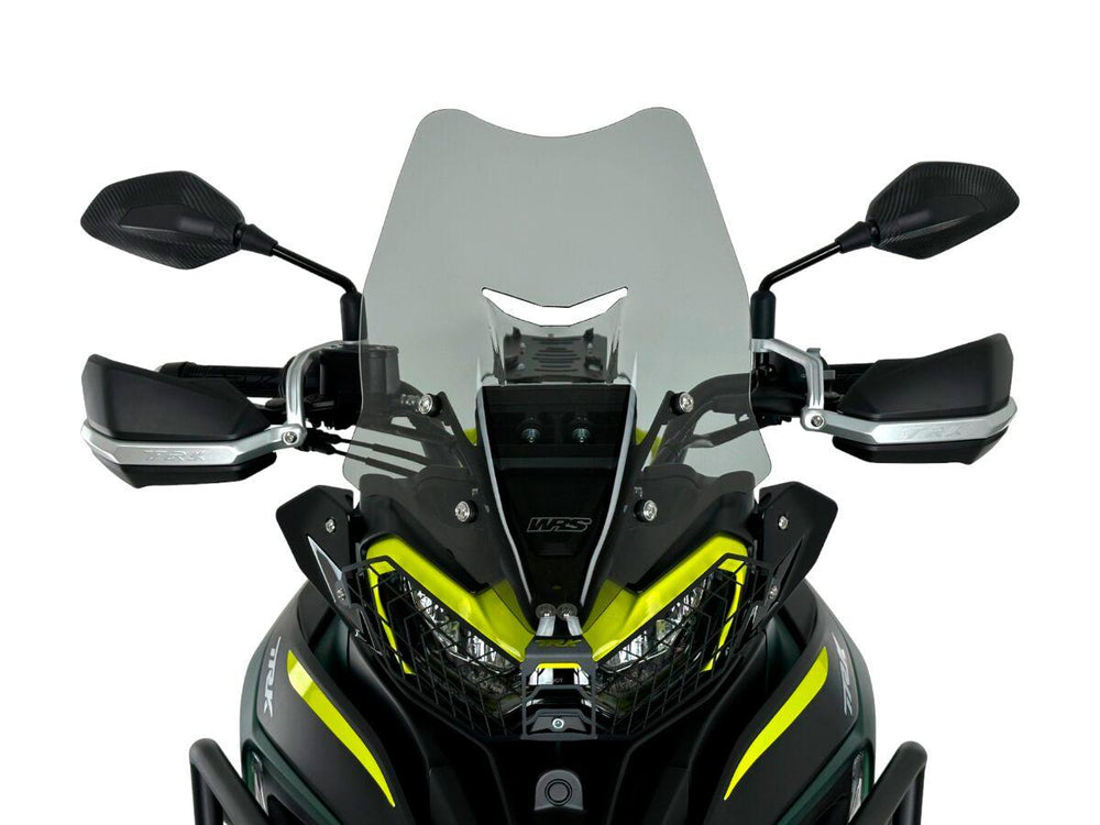 WRS Windscreen For Benelli TRK 702 ABS 2022-2024 - Smoke