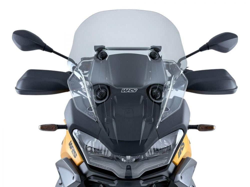 WRS Windscreen Touring Stelvio For Moto Guzzi STELVIO 1000 ABS 2024-2025 48 cm (18-7/8") - Smoke