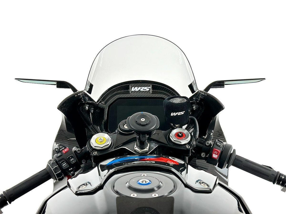 WRS Windscreen For BMW M 1000 RR ABS 2023-2024 21.5 cm (8-1/2") - Clear