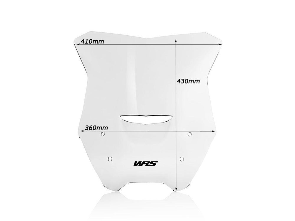 WRS Windscreen For BMW R 1200 R ABS 43 cm (17") - Clear