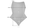 WRS Windscreen For Moto Morini X-Cape 650 ABS 2021-2024 - Smoke