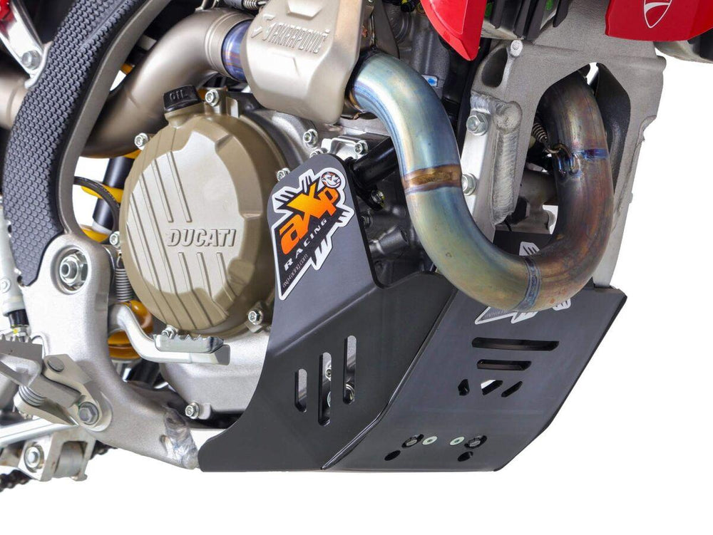 AXP Skid Plate For Ducati Desmo 450 EDS 2026 - Black