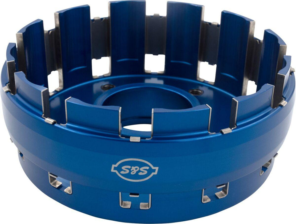 S&S Cycle Clutch Basket Kit For Harley Davidson FLFBS 1868 ABS 2021-2024 - Blue